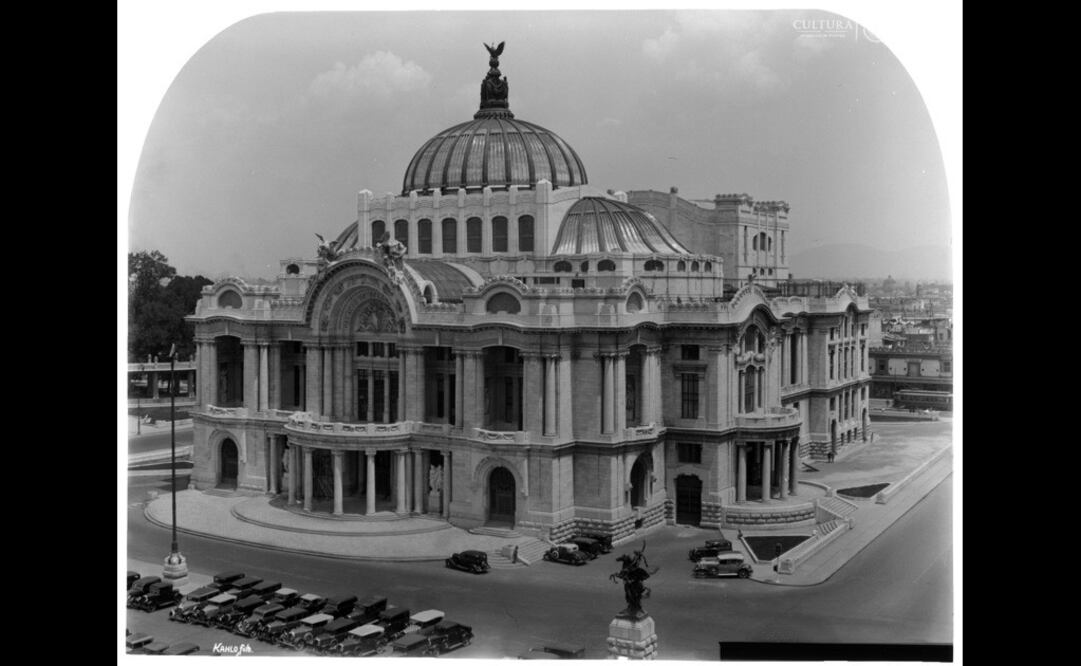 Palacio de Bellas Artes, Guillermo Kahlo, México, DF, 23 de abril de 1934. Foto: SECRETARIA DE CULTURA/INAH