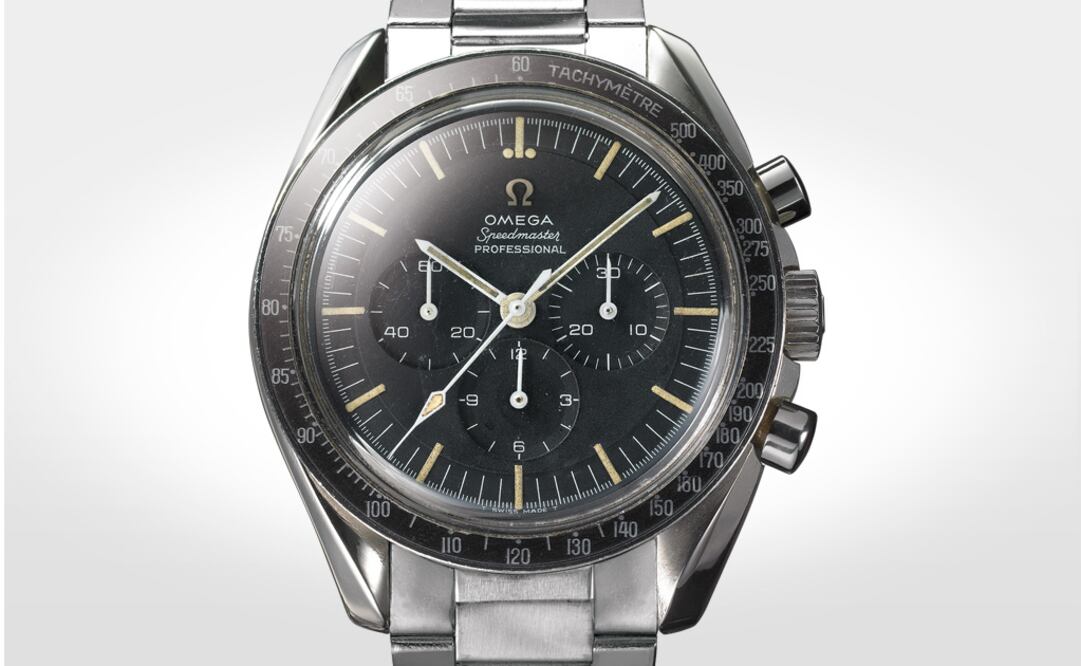 Speedmaster Moonwatch, primer reloj en llegar a la luna (1965).