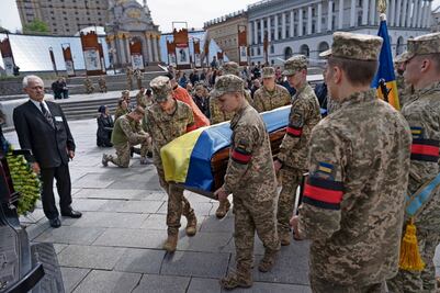 Sacuden a Kiev una decena de explosiones