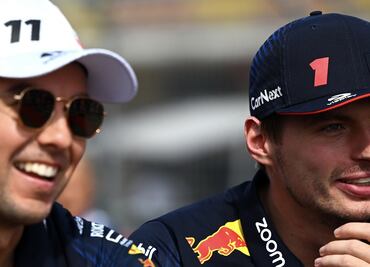 Max Verstappen revela cómo es su relación con Checo Pérez: "Nos hemos llevado muy bien"