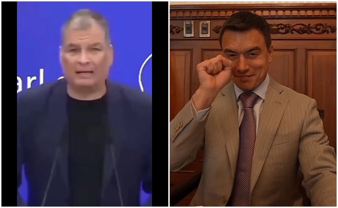 Daniel Noboa, presidente de Ecuador, se burló del exmandatario Rafael Correa luego del rechazo de las medidas cautelares en la Corte Internacional de Justicia (CIJ) por el caso del asalto a la embajada mexicana en Quito. Foto: Captura de video, Instagram @danielnoboaok