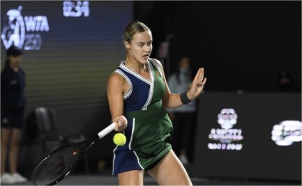 Karolina Schmiedlova consigue clasificación a cuartos de final del Abierto de Zapopan