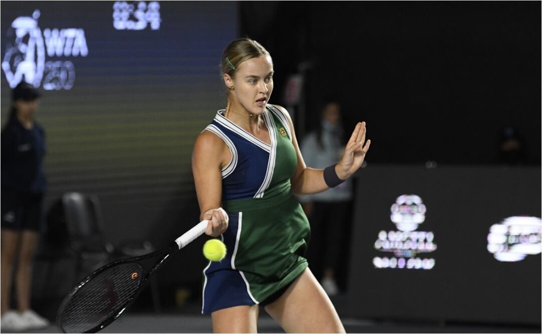 Karolina Schmiedlova consigue clasificación a cuartos de final del Abierto de Zapopan