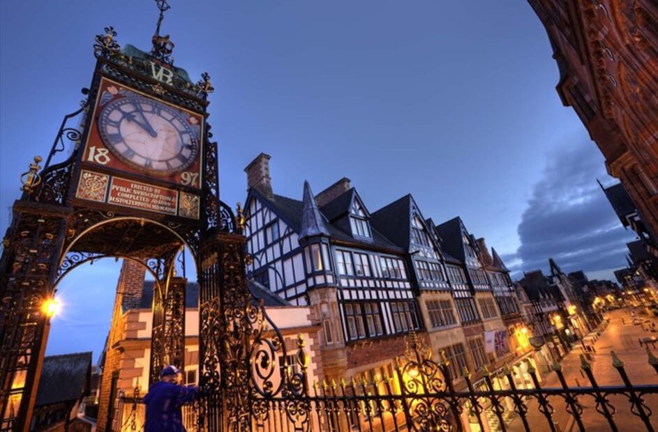 Así luce el Eastgate Clock en Chester UK. 

Foto: Producción El Universal