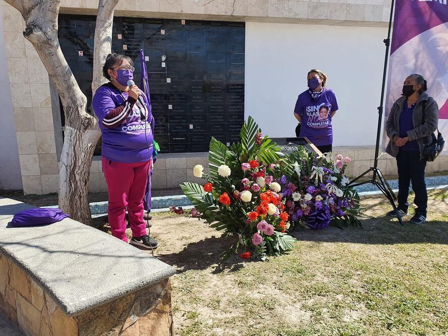 Norma Laguna, madre de Idaly Jauche Laguna, joven de quien se encontraron sus restos años después de su desaparición/ Foto: Especial