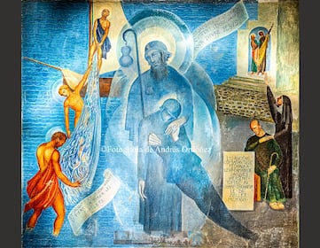 Ángel Zárraga en Marruecos: la historia de un mural olvidado