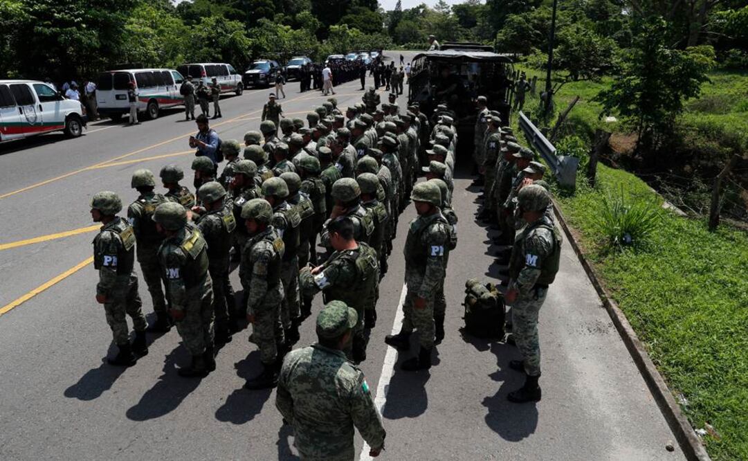 Militares en Chipas. Foto: Marco Ugarte/ AP