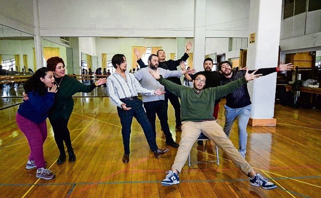 Integrantes de la CNO en uno de los ensayos. Foto: INBAL