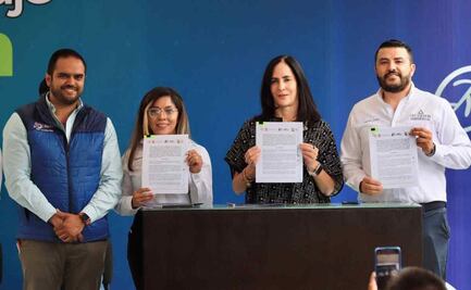 Lía limón y Mexinder firman convenio para promover el correcto manejo de desechos y reciclaje de residuos 