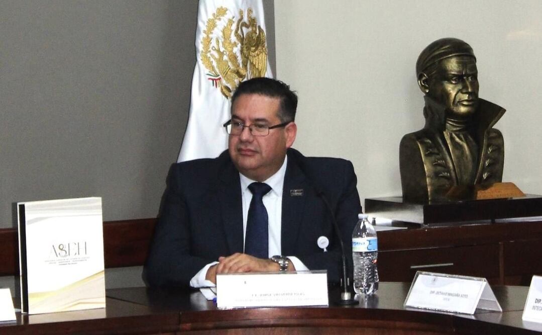 Jorge Valverde, auditor superior de Hidalgo. Foto: Especial
