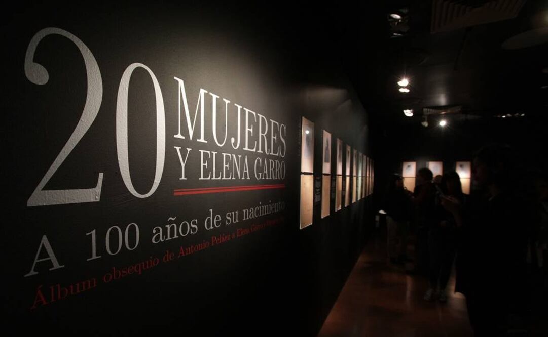 "20 mujeres y Elena Garro. A 100 años de su nacimiento" se exhibirá hasta abril de 2017. FOTO: Carlos Mejía/EL UNIVERSAL.