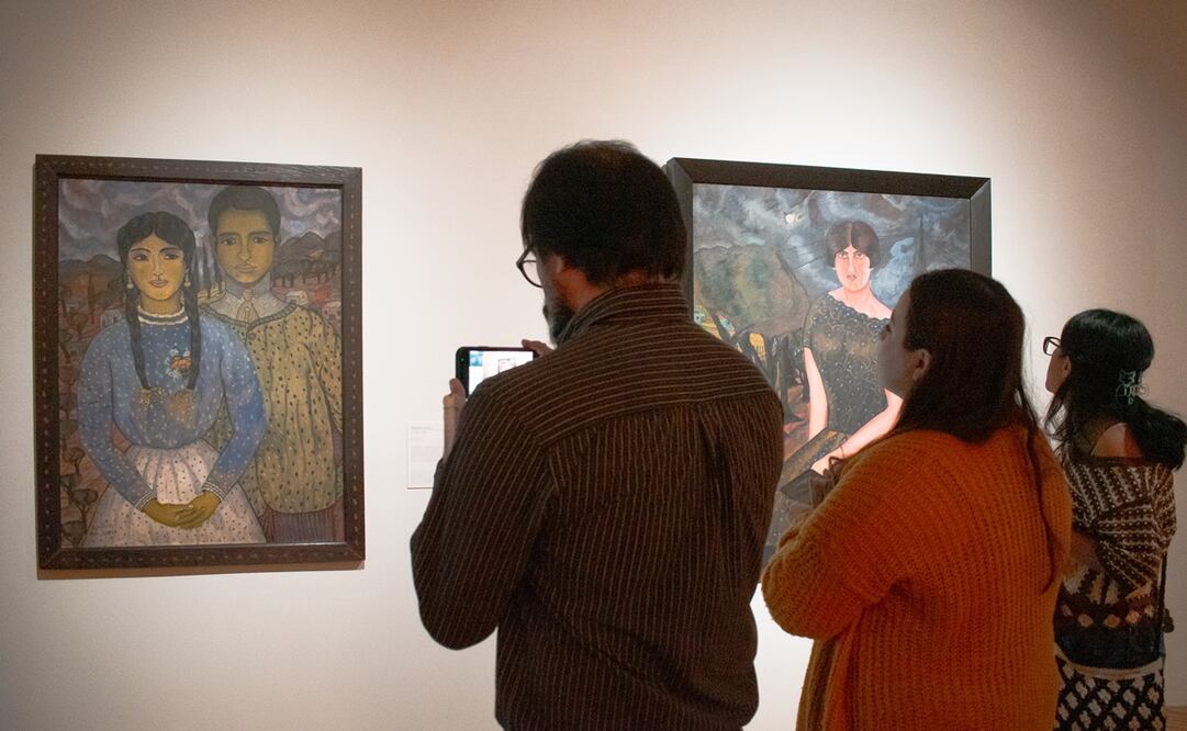 Recorrido por la exposición “Abraham Ángel, entre el asombro y la seducción”, que reúne obras del pintor para conmemorar cien años de su aniversario luctuoso. Fotos: Abril Angulo/ El Universal
