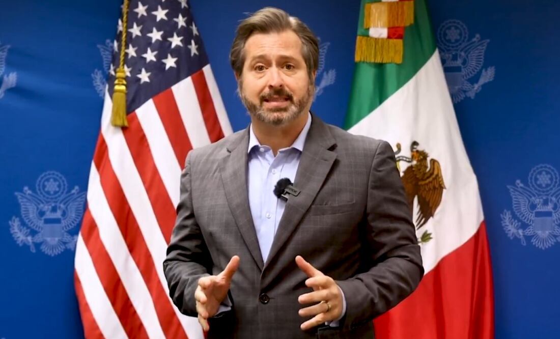 David Arizmendi, vocero de la Embajada de Estados Unidos en México. Foto: X @USEmbassyMEX