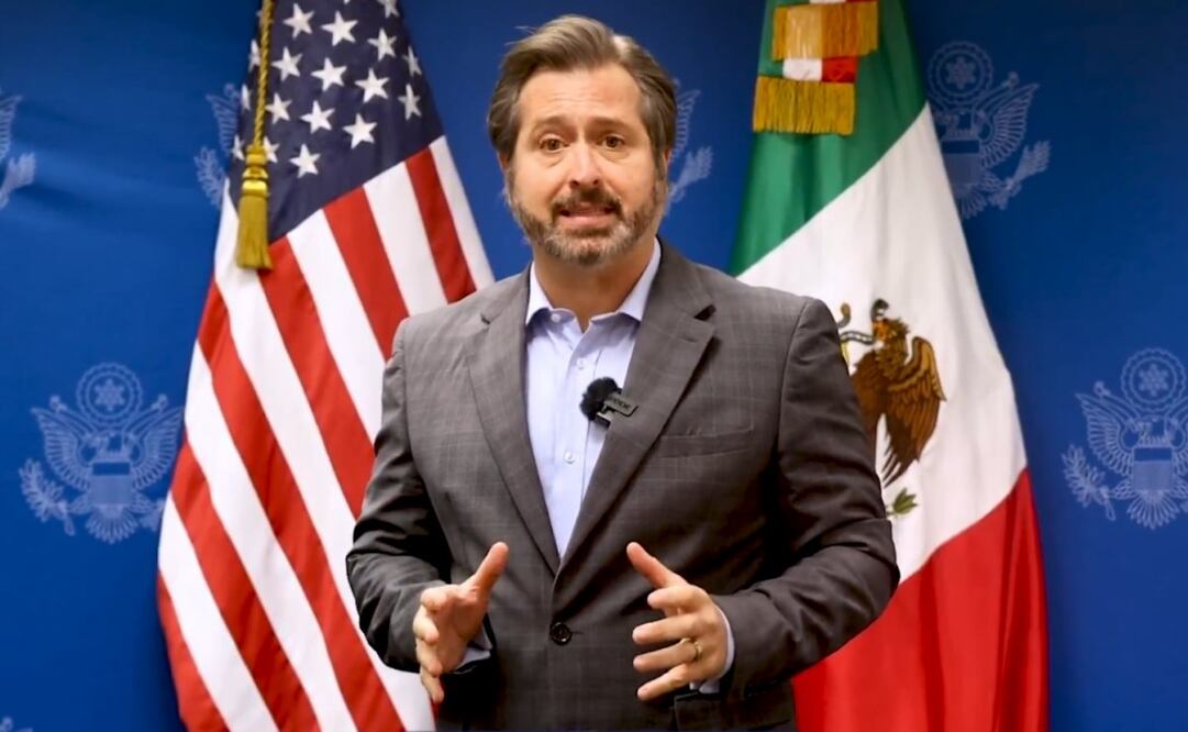 David Arizmendi, vocero de la Embajada de Estados Unidos en México. Foto: X @USEmbassyMEX