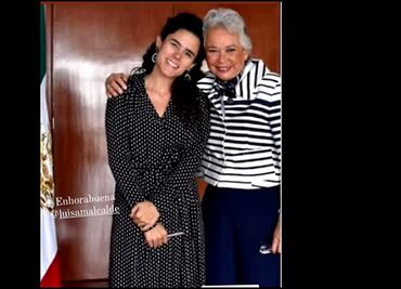 De exsecretaria a secretaria de Gobernación: Sánchez Cordero manda mensaje a Luisa María Alcalde