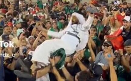 VIDEO: Mexicanos ponen el ambiente en Abu Dhabi; los locales se unieron a la fiesta