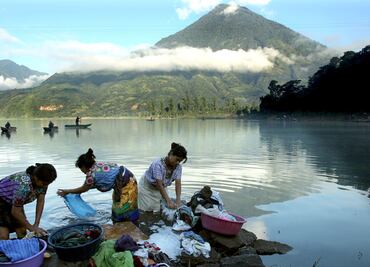 Javier Duarte, en el lago más bonito del mundo