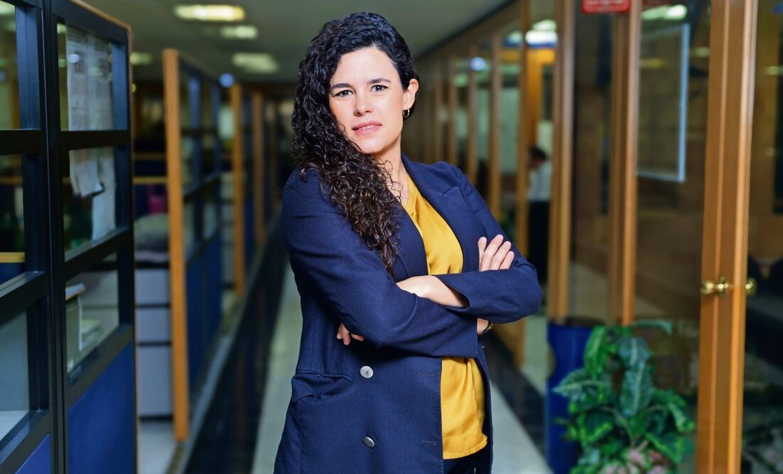 Entrevista Luisa María Alcalde Luján | Presidenta nacional de Morena. (19/12/24). Foto: Fernanda Rojas | El Universal