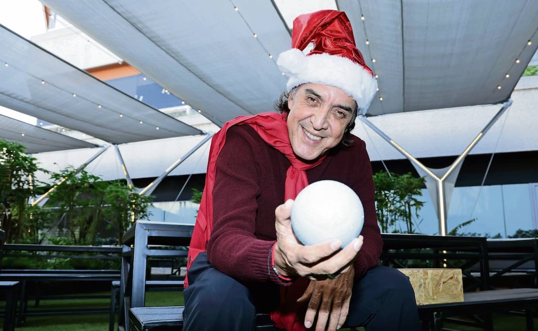 El actor se dejó llevar por el espíritu decembrino y compartió sus deseos para el Año Nuevo. Foto: Fernanda Rojas / EL UNIVERSAL