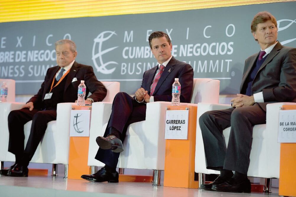 El presidente Enrique Peña Nieto destacó que la inversión extranjera acumulada en su administración suma 156 mil millones de dólares. (LUCÍA GODÍNEZ. EL UNIVERSAL)