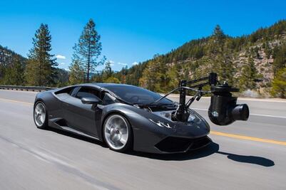 "Huracam" el coche cámara más rápido del mundo