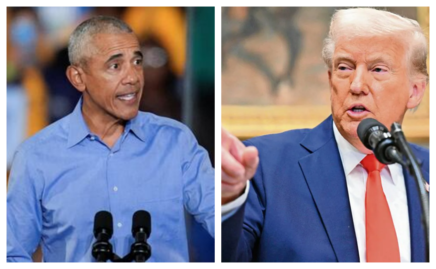 Obama le responde a Trump; acusaciones son "ridículas y un débil intento de distraer la atención", le contesta