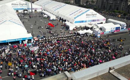 Cierran circuito del Zócalo por protesta de CNTE