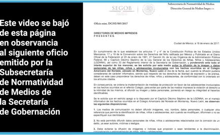 Video. Momento en que menor dispara en escuela de Monterrey