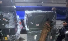 Confiscan casi dos millones de cigarros ilegales en el AICM; venían de China y Corea