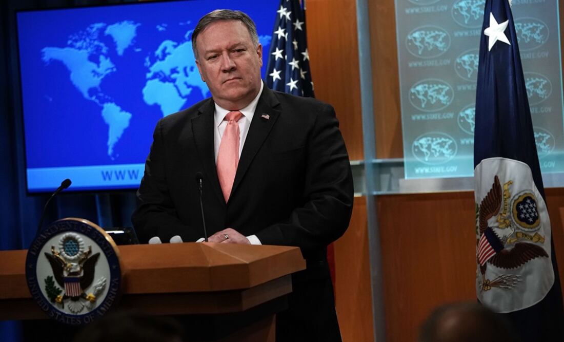 "Muchas de estas personas son el objetivo de traficantes de personas y de otros que quieren explotarlos, no queremos que eso ocurra", dijo Pompeo. Foto: AFP