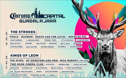 The Strokes y Kings of Leon encabezan el Corona Capital Guadalajara