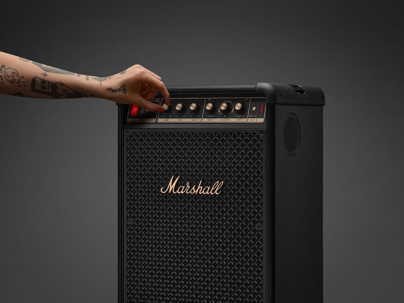 El nuevo altavoz portátil de Marshall apuesta por sonido 360° y batería extendida. Foto: Marshall