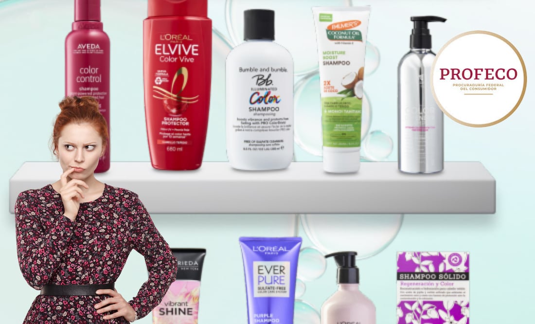 ¿Te pintas el cabello?; descubre los champús recomendados por Profeco ...
