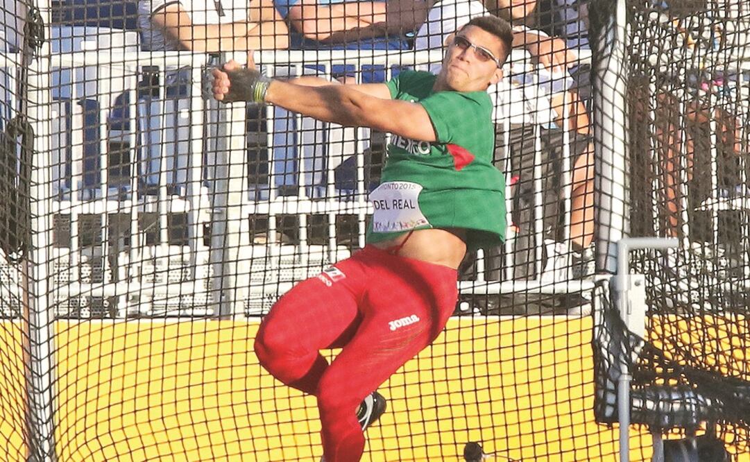 Diego del Real, especialista en lanzamiento de martillo, es uno de los señalados para subir al podio; en los JO de Río terminó en cuarto sitio. FOTO: ARCHIVO. EL UNIVERSAL