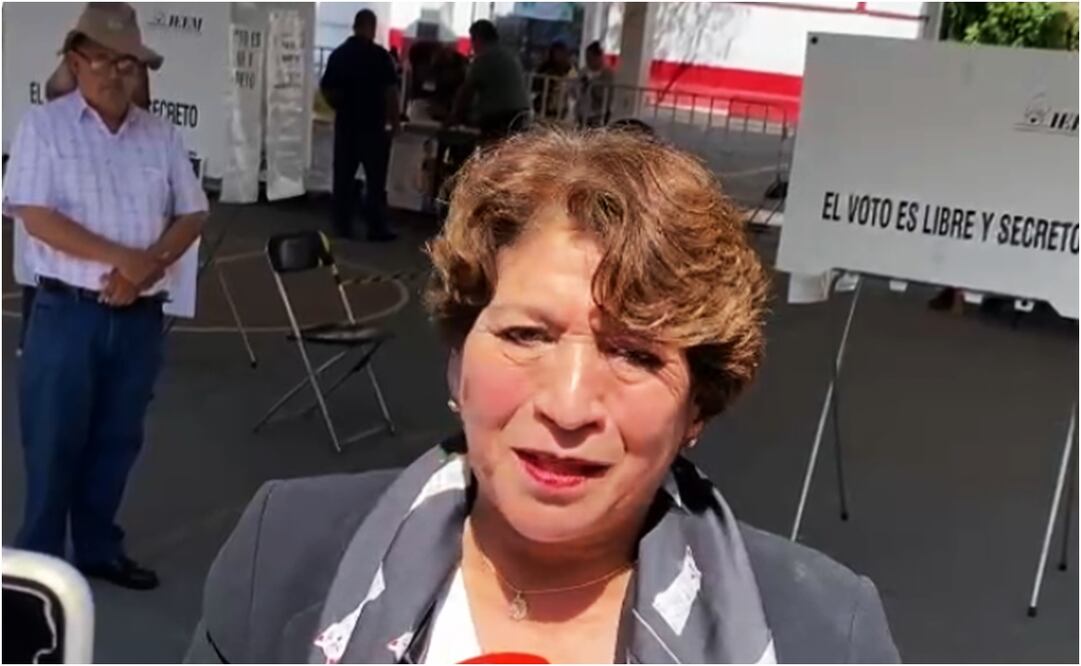 Gobernadora del Edomex, Delfina Gómez. Foto: Especial