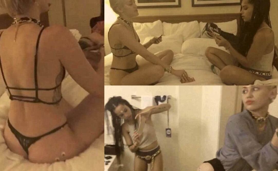 Cyrus accedió a participar en el video de su amiga Zoe Fotos: tomadas del Daily Mail