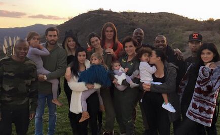 La foto que reúne a la familia Kardashian y Jenner