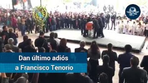 Despiden a Francisco Tenorio con gritos de justicia
