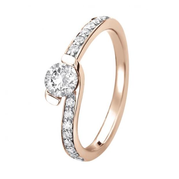 Anillos de compromiso en oro rosa para “dar el sí” con estilo