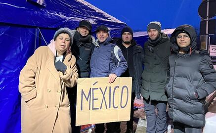Logran mexicanos salir de Ucrania