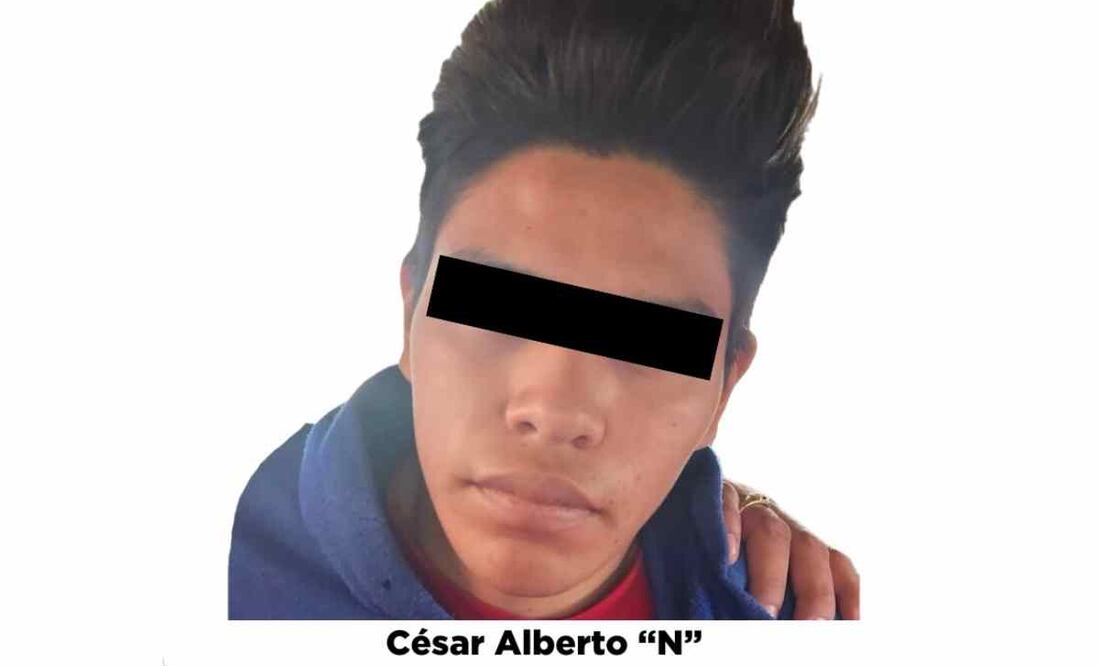 César Alberto "N"presuntamente, implicado en la desaparición de cuatro trabajadores de una bodega de pollo en Chicoloapan. Foto: Especial