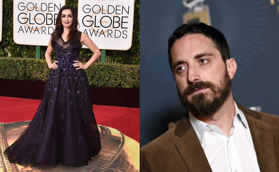 En la foto: la actriz Ana de la Reguera y el director chileno Pablo Larraín (AP)