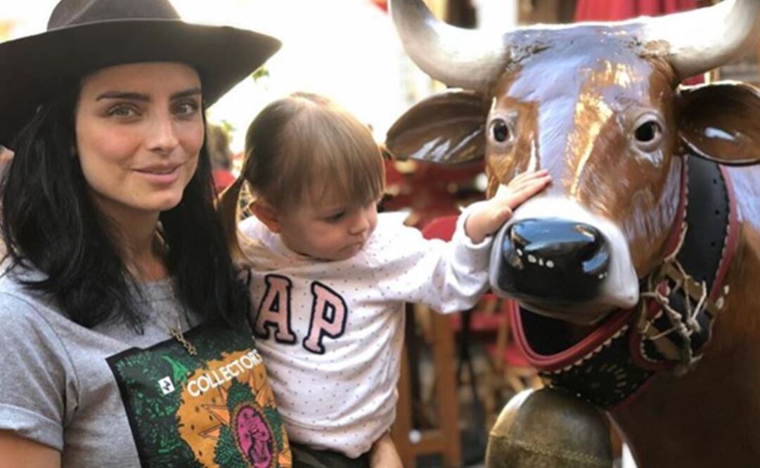 Aislinn Derbez y Kailani. Foto: Instagram