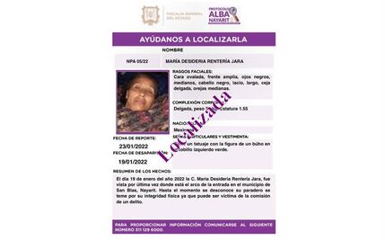 Localizan a activista que estaba reportada como desaparecida en Nayarit