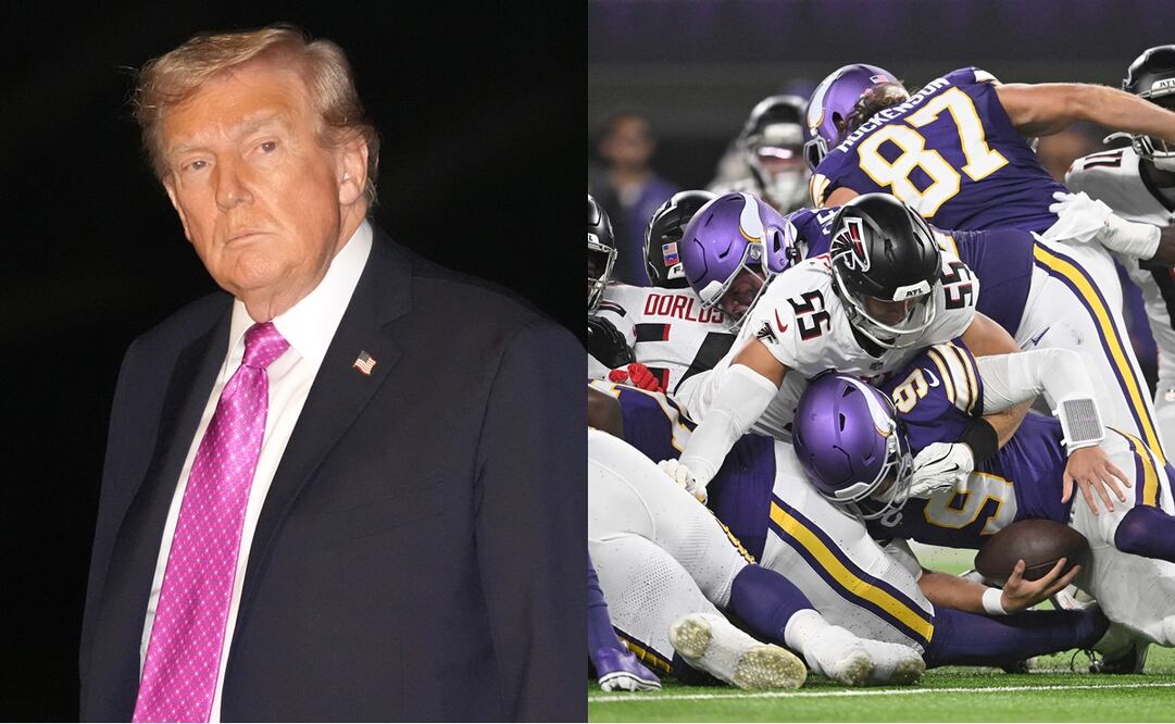 Donald Trump llama "afeminado" al futbol americano por el nuevo kickoff de la NFL / Foto: AP/AFP