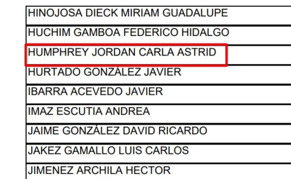 Carla Humphrey se registra como aspirante a consejera presidenta del INE