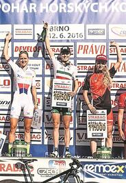 Sitio de honor para la ciclista Campuzano