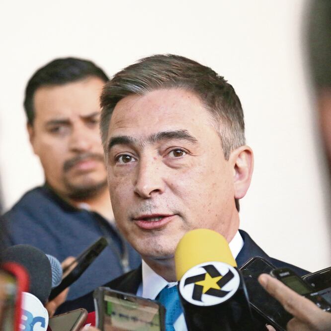 Aldo Fasci comentó que los casi dos meses que lleva al frente de Seguridad Pública permitieron destapar las irregularidades en la corporación. Foto: EMILIO VÁSQUEZ. EL UNIVERSAL