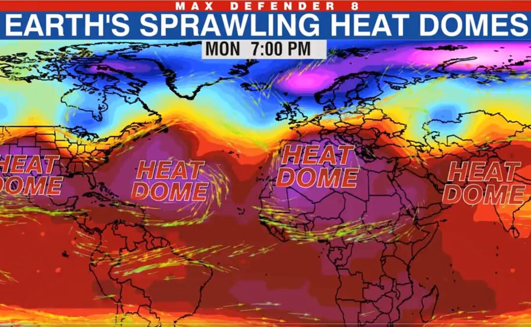 Estos son los estados que se ven afectados por el domo de calor en México
