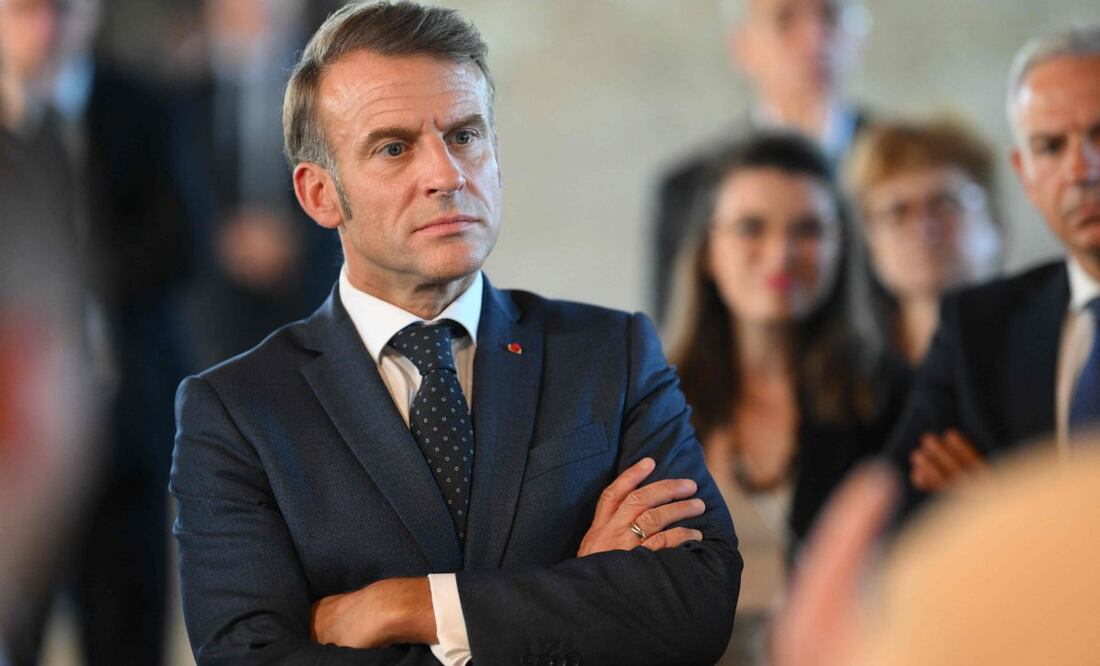 El presidente de Francia, Emmanuel Macron. Foto: AFP